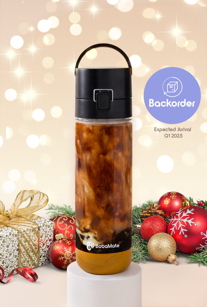 BACKORDER BobaMate® Boba Bottle in Boba