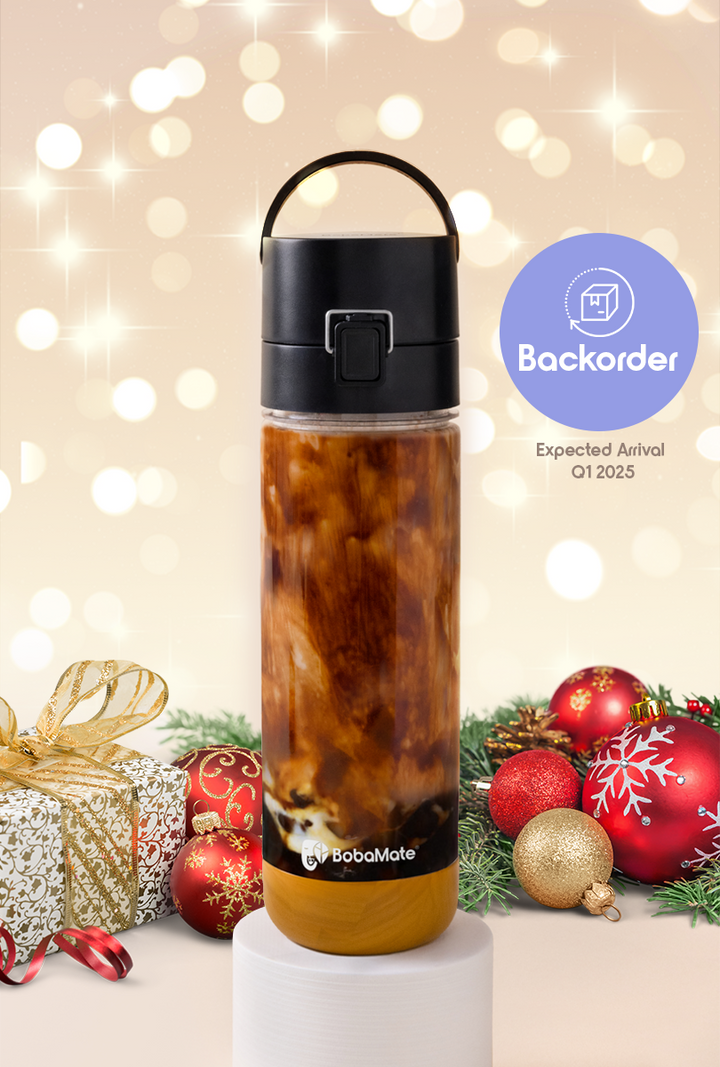 BACKORDER BobaMate® Boba Bottle in Boba