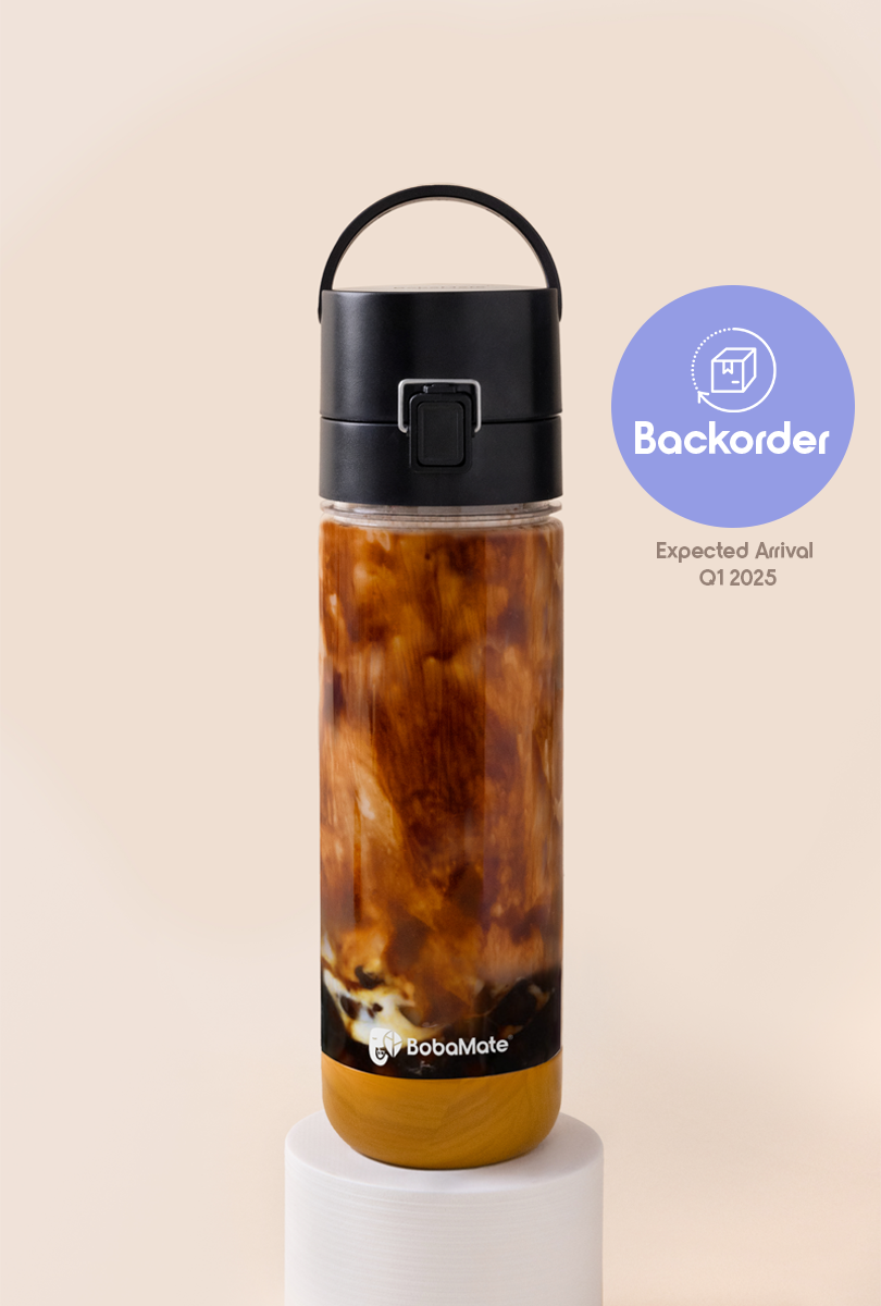 BACKORDER BobaMate® Boba Bottle in Boba