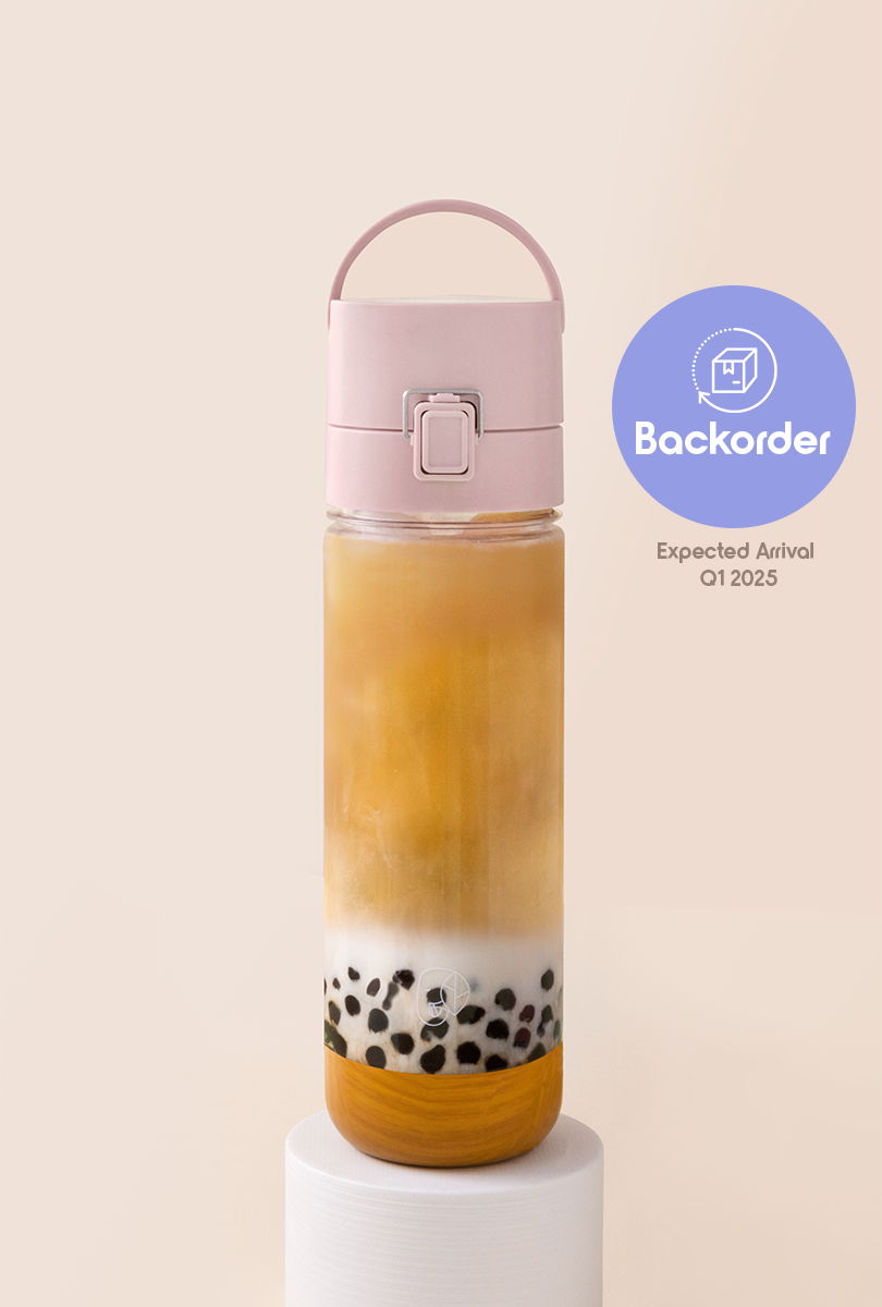 BACKORDER BobaMate® Boba Bottle in Ube