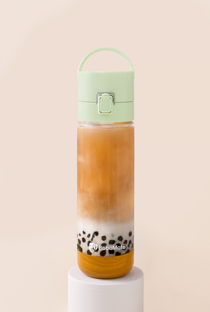 BobaMate® Boba Bottle in Honeydew